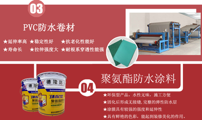 濰坊市德隆防水材料有限責任公司 專注于防水材料的研發與應用